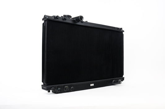 CSF 2882B 93-98 Toyota MK4 Supra Radiator - Black Finish