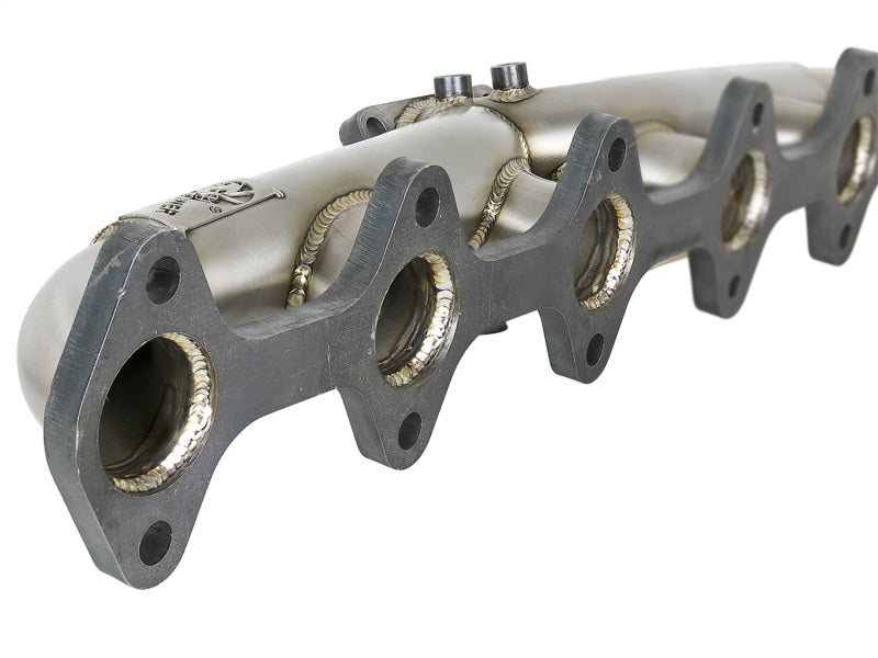 aFe 48-32020 Twisted Steel Header Turbo Manifold (T3) 98.5-02 Dodge Diesel Trucks L6 5.9L (td)
