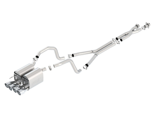 Borla 140452 05-08 Chevrolet Corvette Coupe/Conv 6.0L/6.2L 8cyl 4spd/6spd RWD inS-Type IIin Catback Exhaust