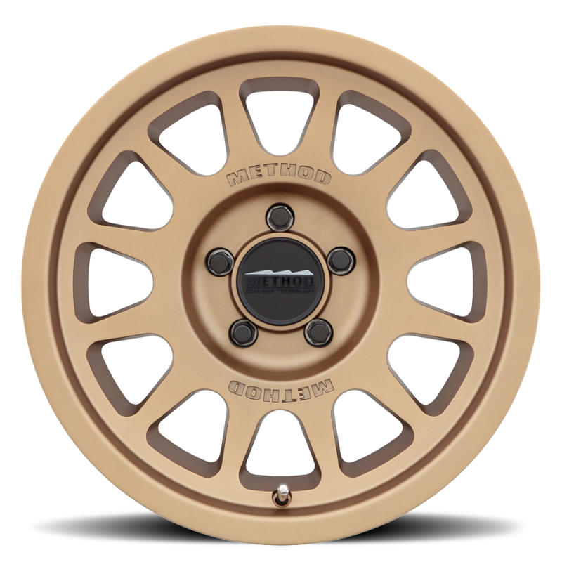Method Wheels MR70357051915 Method MR703 15x7 +15mm Offset 5x100 56.1mm CB Method Bronze Wheel