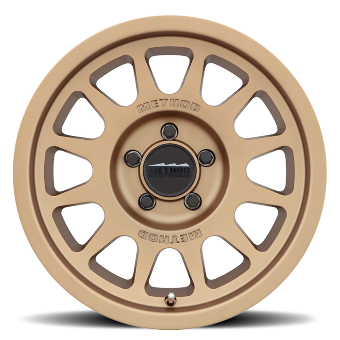 Method Wheels MR70357051915 Method MR703 15x7 +15mm Offset 5x100 56.1mm CB Method Bronze Wheel