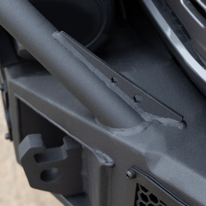 Go Rhino 331401T 21-24 Ford Bronco (2 and 4 Door) Rockline Full Width Bumper w/ Overrider Bar