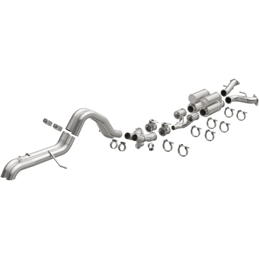 Magnaflow 19619 MagnaFlow System Overland Cat-Back 22-23 Ford Bronco Raptor 3.0L