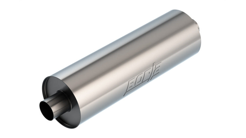 Borla 401665 Specialty Muffler 2.75in Center In/Out 7.75in Dia. 24in Body 29in OAL Touring Un-Notched