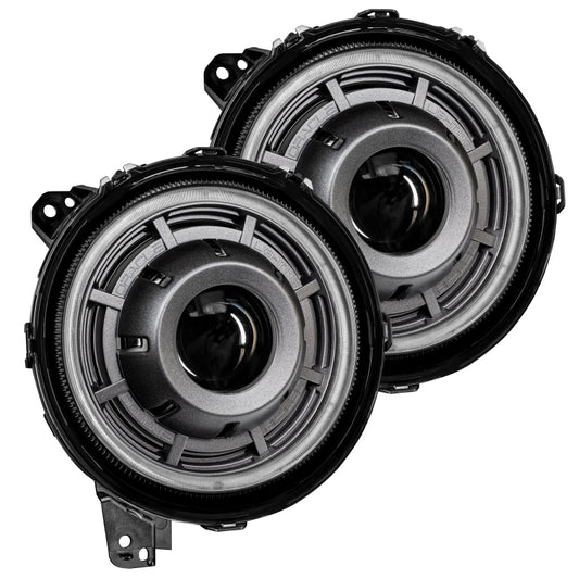 ORACLE Lighting 5839-504-PAU Oracle Jeep Wrangler JL Oculus Bi-LED Projector Headlights- Graphite Metallic - 5500K