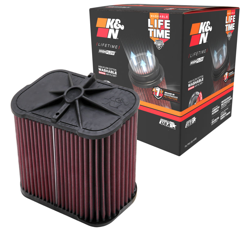 K&N Engineering E-2994 K&N 08-11 BMW M3 4.0L V8 Drop In Air Filter