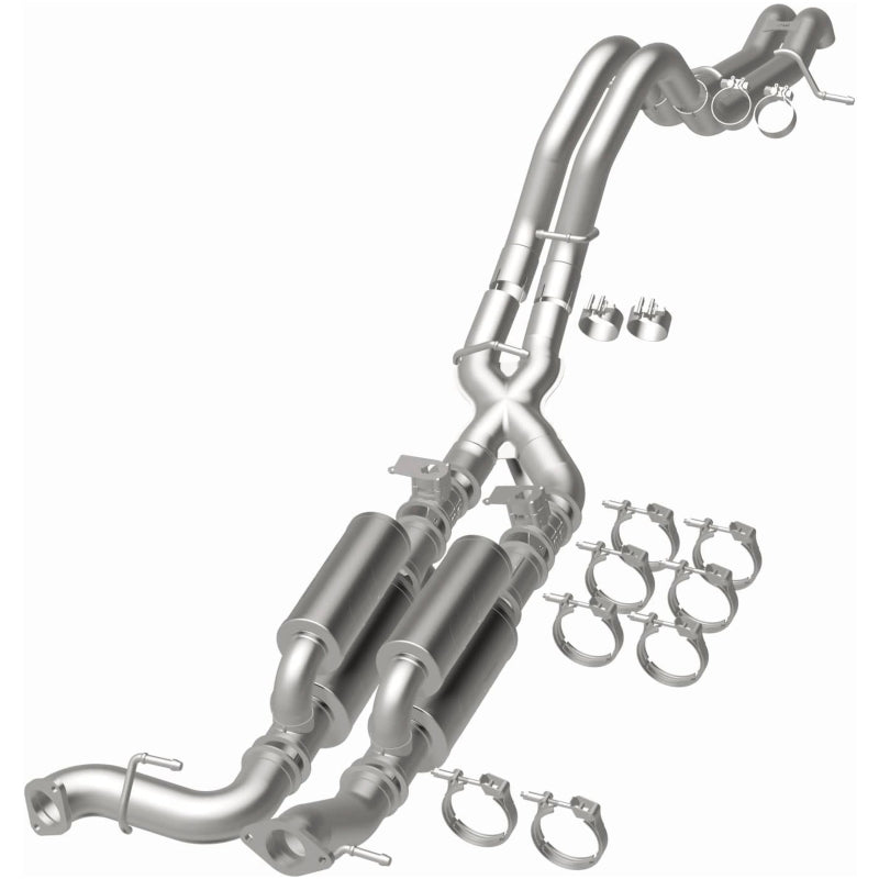 Magnaflow 19619 MagnaFlow System Overland Cat-Back 22-23 Ford Bronco Raptor 3.0L