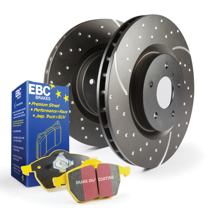 EBC S5KF1999 S5 Kits Yellowstuff Pads and GD Rotors