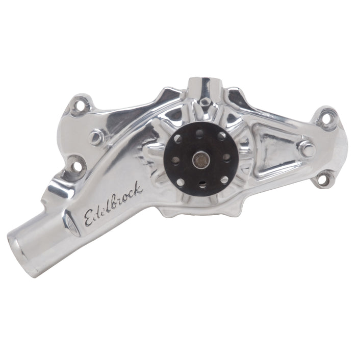 Edelbrock EDE8864 BBC Water Pump - Short- R/R- Polished