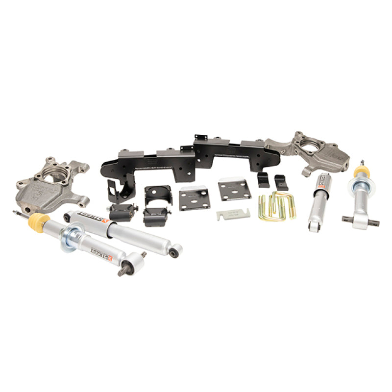 Belltech 1041SP LOWERING Kit 2019 Chevy Silverado 1500/GMC Sierra 1500 4x4 4in Front/6in Rear