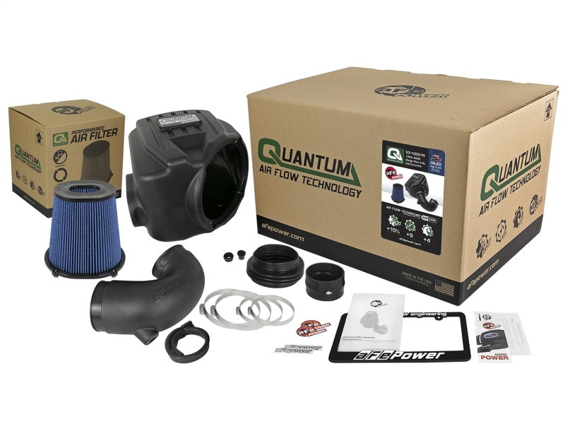 aFe 53-10001R Quantum Pro 5R Cold Air Intake System 94-02 Dodge Cummins L6-5.9L - Oiled