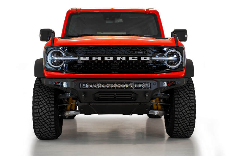 Addictive Desert Designs F230142210103 2021+ Ford Bronco Stealth Fighter Front Bumper w/ Winch Mount