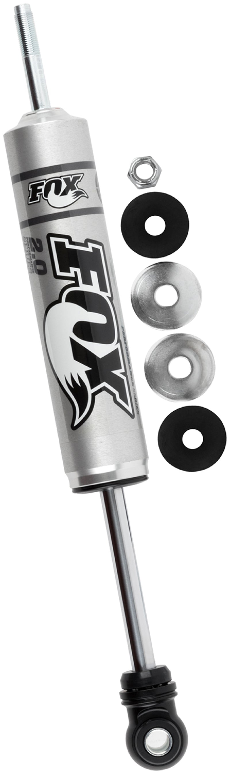 FOX 980-24-663 Fox 01-10 Chevy HD 2.0 Performance Series 5.1in. Smooth Body IFP Front Shock (Alum) / 0-1in. Lift
