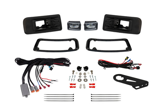 Diode Dynamics DD7768 2022+ Ford Maverick Elite Series Add-On LED Fog Light Kit Cool White