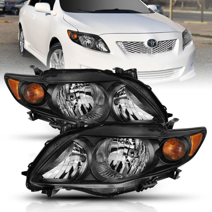 ANZO 121541 ANZ Crystal Headlights