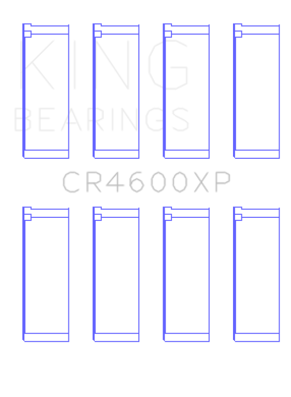 King Engine Bearings CR4600XP 02-08 Mini Cooper S (R50,R53,R52) Performance Rod Bearing Set