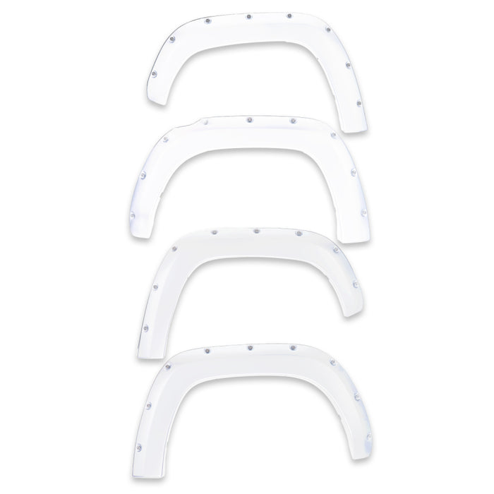 EGR 791574-GAZ 14+ Chev Silverado 6-8ft Bed Bolt-On Look Color Match Fender Flares - Set - Summit White