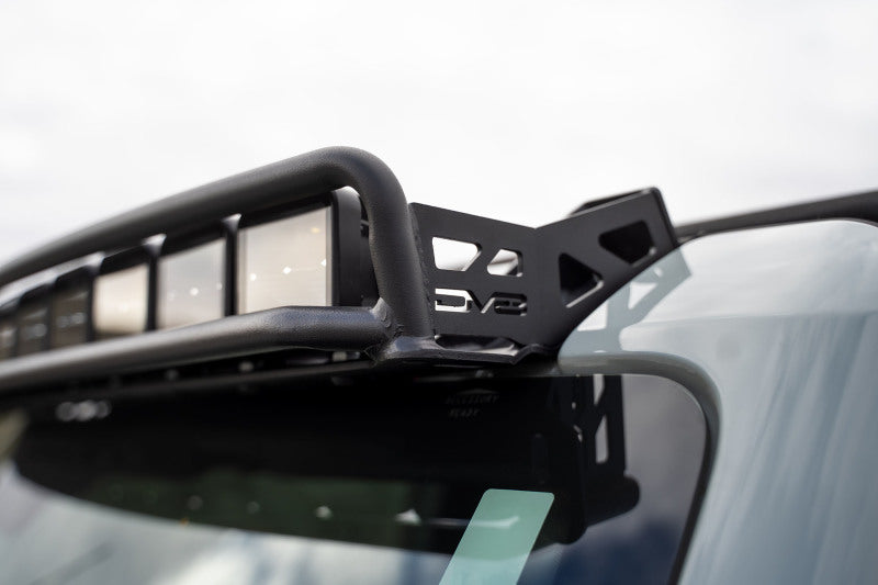 DV8 Offroad LBBR-03 DV8 21+ Ford Bronco Curved Light Bracket for 12 3in. Pod Lights