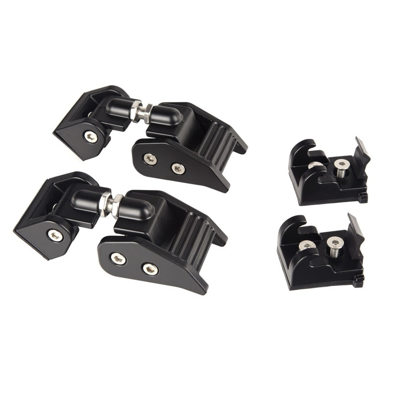 Rugged Ridge 11210.11 07-18 Jeep Wrangler JK Black Hood Catches
