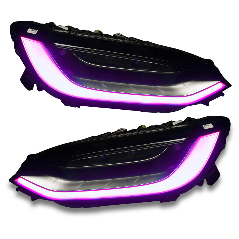 ORACLE Lighting 1467-332 16-21 Tesla Model X Dynamic ColorSHIFT Headlight & Fog Light DRL Kit SEE WARRANTY