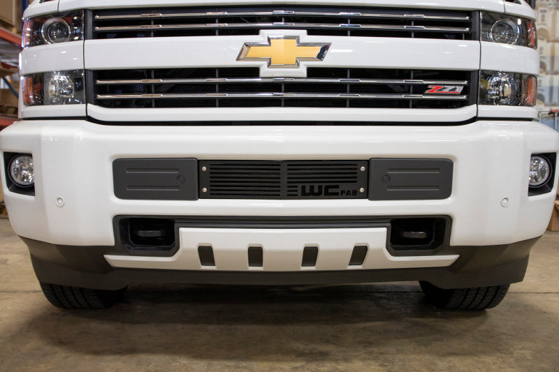 Wehrli WCF100290-GB 15-19 Chevrolet Silverado HD 6.6L LML/L5P Duramax Bumper Grille - Gloss Black