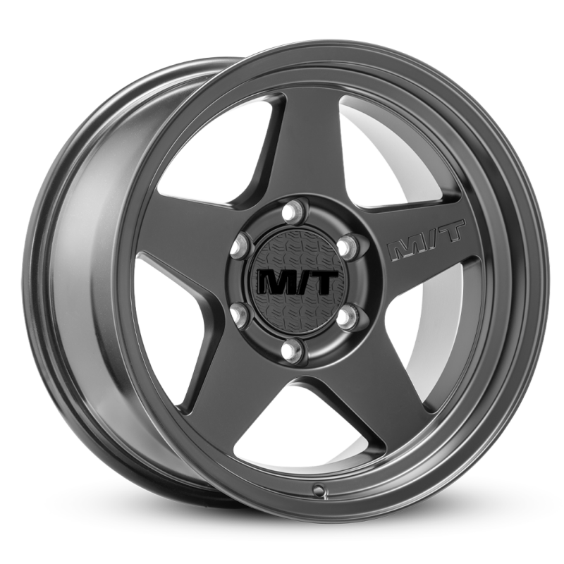 Mickey Thompson mtt274535 Open 5 Black Wheel - 17X9 6X5.5 BP 5in BS 0 Offset 108.1mm Bore