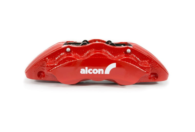 Alcon BKF1551K61 2019+ Ford Ranger/2020+ Bronco 2.3L 350x34mm Rotors 6-Piston Calipers Front Brake Kit - Red