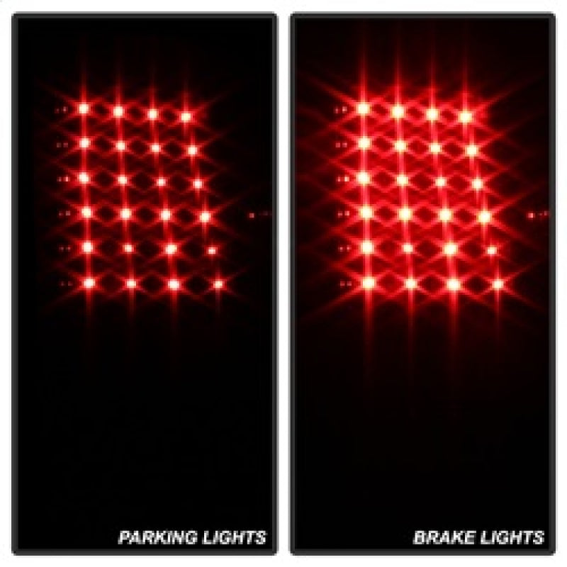 SPYDER 5013200 xTune Toyota Tundra 07-13 LED Tail Lights Black ALT-ON-TTU07-LED-BK
