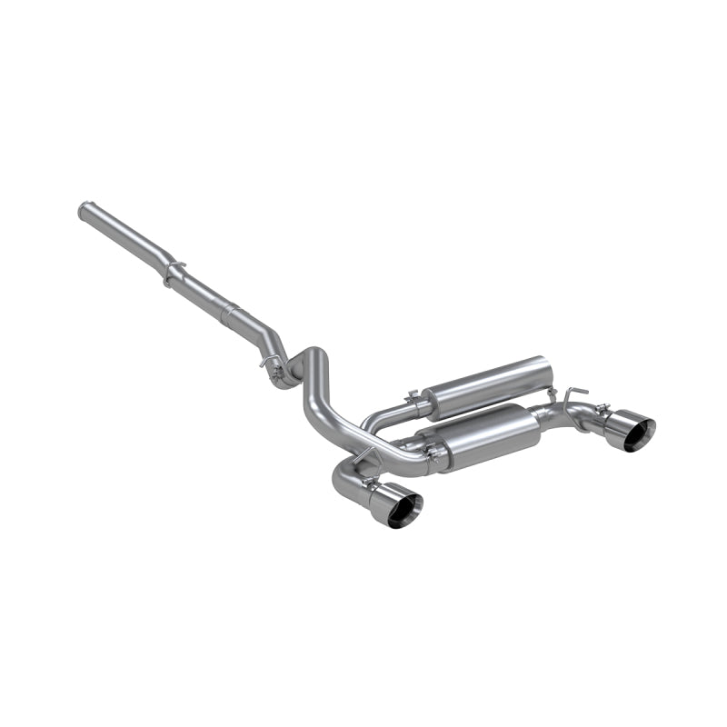 MBRP S4203AL 2016+ Ford Focus RS 3in Aluminized Dual Outlet Cat-Back Exhaust