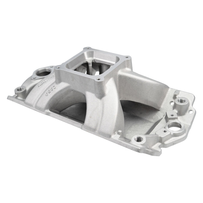 Edelbrock EDE2859 SBC Victor Manifold - Glidden 18 Degree