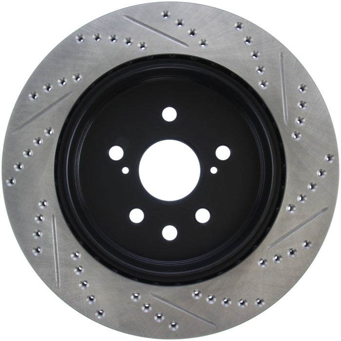 Stoptech 127.44189R StopTech Slotted & Drilled Sport Brake Rotor Right Rear 13-14 Lexus GS300/350/400/430