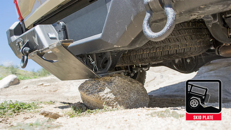 Body Armor 4x4 5136 Backbone Hitch Skid