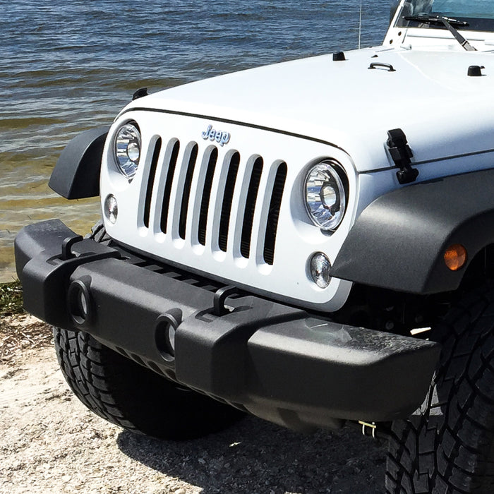 KC HiLiTES 42341 07-18 Jeep JK (Not for Rubicon/Sahara) 7in. Gravity LED Pro DOT Headlight (Pair Pack Sys)