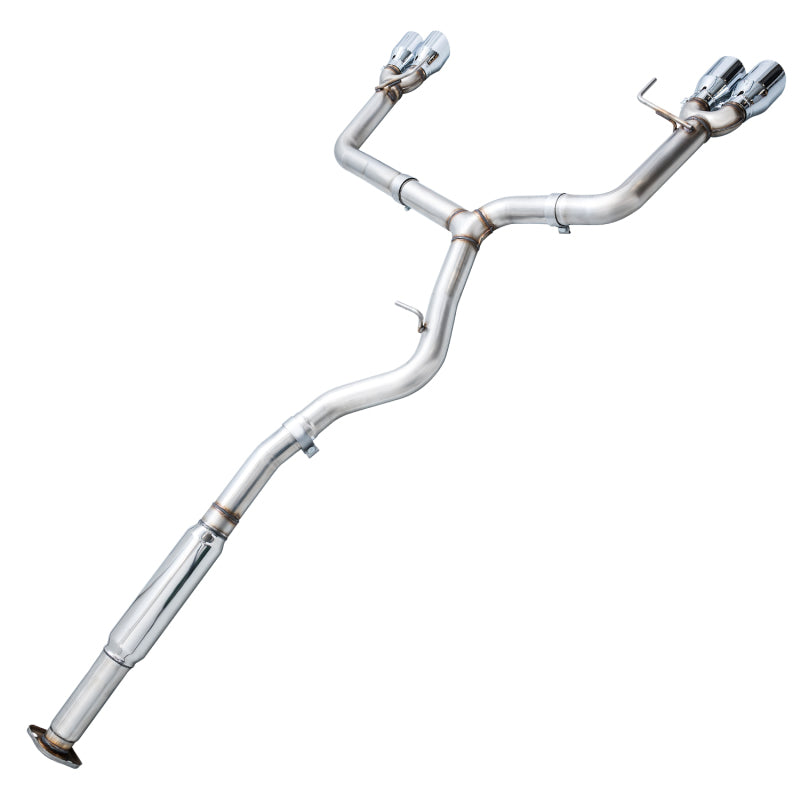 AWE Tuning 3020-42058 Subaru WRX/STI VA/GV Sedan Track Edition Exhaust - Chrome Silver Tips (102mm)