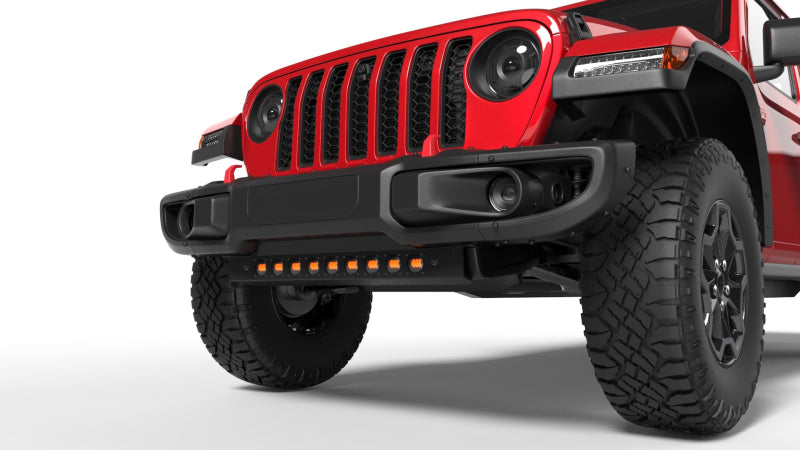 ORACLE Lighting 5883-005 18-22 Jeep Wrangler JL Skid Plate w/ Integr LED Emitters - Amber SEE WARRANTY