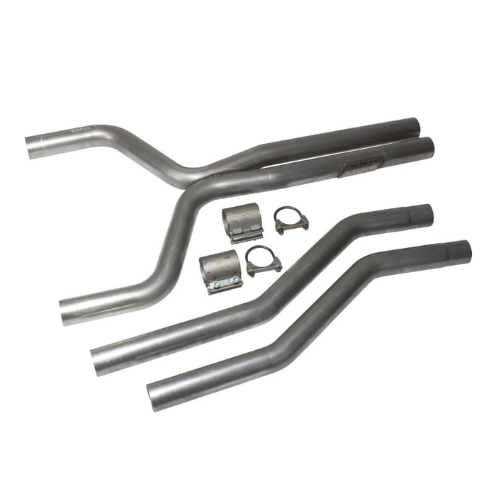 BBK 4024 10-11 Camaro V6 High Flow After Cat X Pipe - 2-1/2
