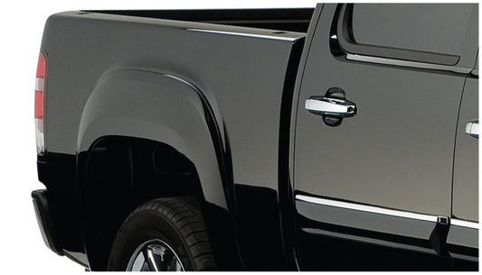 Bushwacker 40084-02 07-13 GMC Sierra 1500 Fleetside OE Style Flares 2pc 69.3in Bed - Black