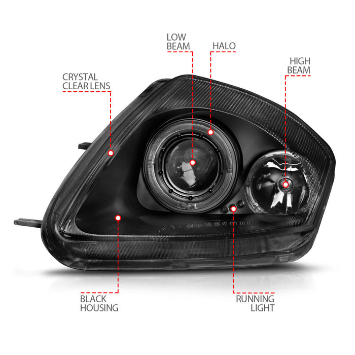 ANZO 121332 ANZ LED/Projector Headlights