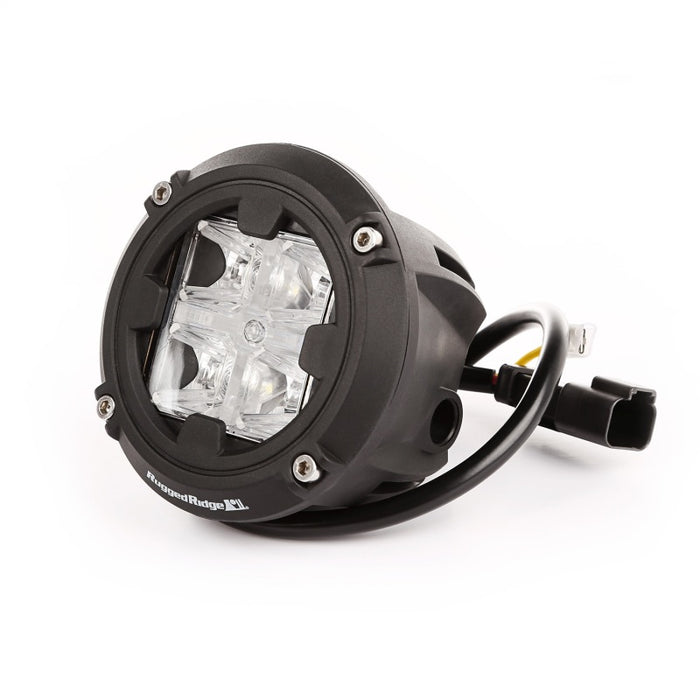 Rugged Ridge 15209.31 Round LED Light 3.5in Combo High/Low Beam