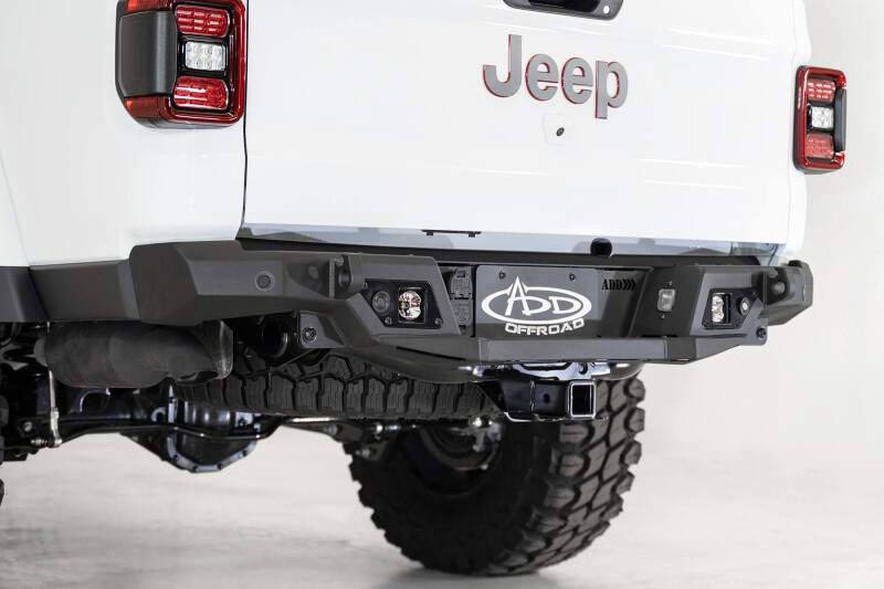 Addictive Desert Designs R971241280103 2020 Jeep Gladiator JT Stealth Fighter Rear Bumper