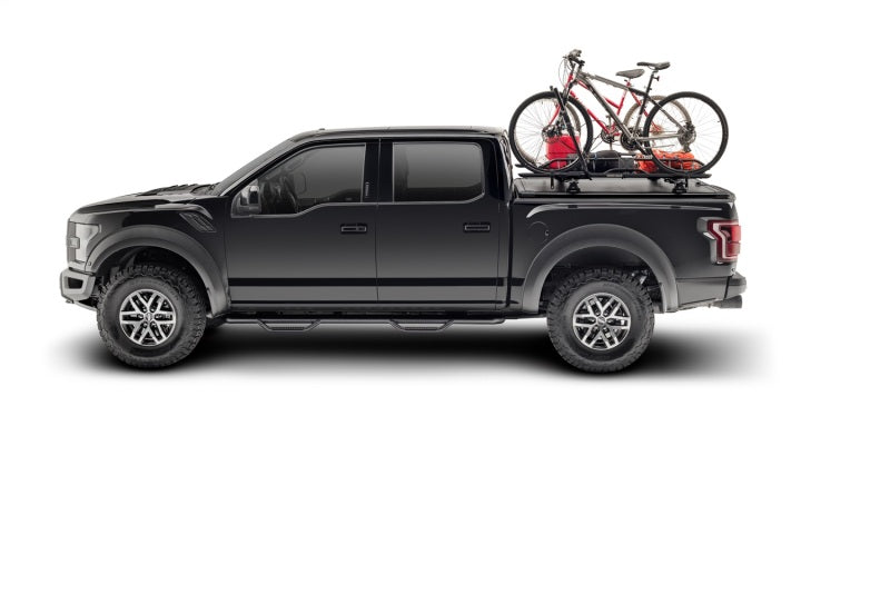 N-Fab F1585CC-TX Nerf Step 15-17 Ford F-150 SuperCrew - Tex. Black - Cab Length - 3in