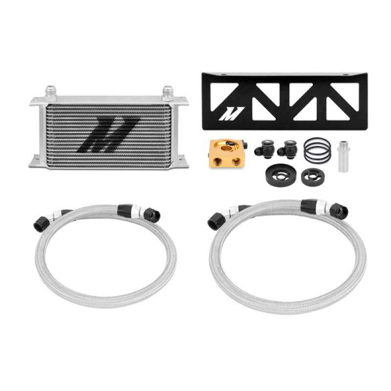 Mishimoto MMOC-BRZ-13T 13+ Subaru BRZ/Scion FR-S Thermostatic Oil Cooler Kit - Silver