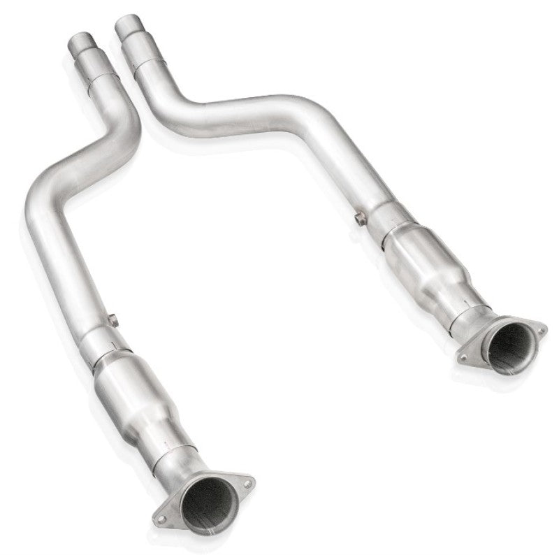 Stainless Works HM64CAT 15-21 Dodge Challenger/Charger 6.2L/6.4L High-Flow Catted Midpipe Kit 3in
