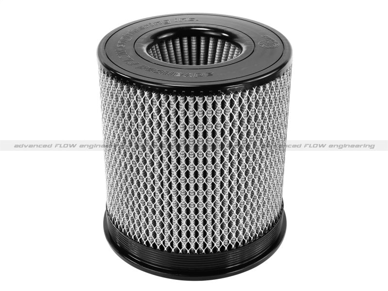 aFe 21-91059 MagnumFLOW Air Filter Pro DRY S 6in Flange x 8 1/8in Base/Top (INV) x 9in H