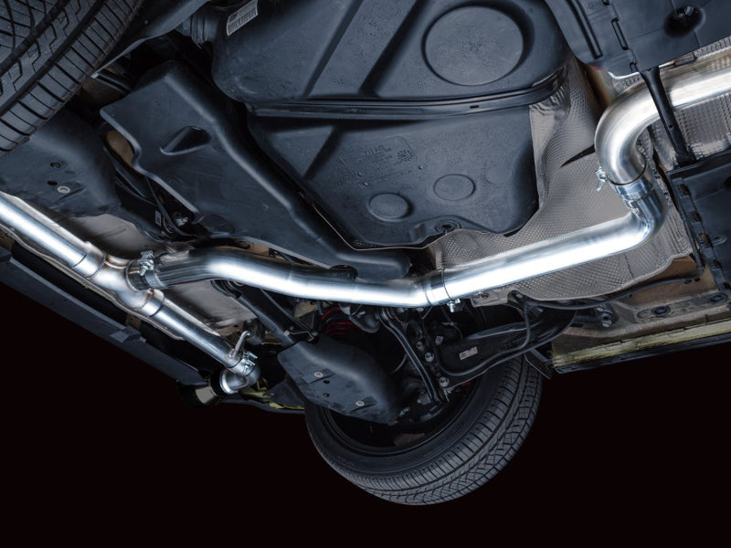 AWE Tuning 3020-33658 AWE 2022 VW GTI MK8 Track Edition Exhaust - Diamond Black Tips