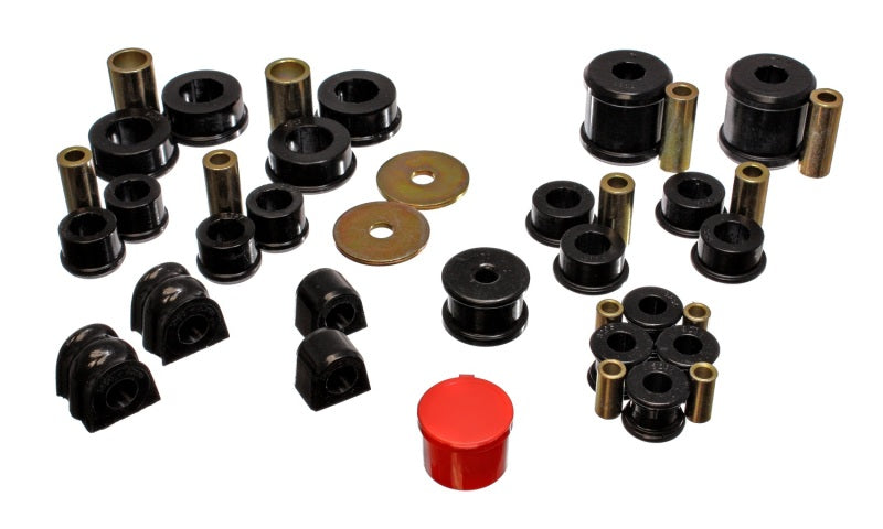Energy Suspension 19.18101G 02-06 Subaru Impreza/WRX Black Hyper-Flex Master Bushing Set