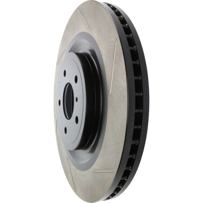 Stoptech 126.42100SL StopTech Power Slot Nissan 370z / Infiniti G37 SportStop Slotted Front Left Rotor