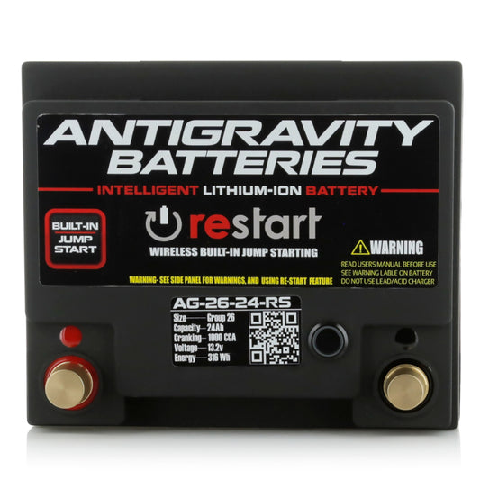 Antigravity Batteries AG-H6-60-RS Antigravity H6/Group 48 Lithium Car Battery w/Re-Start
