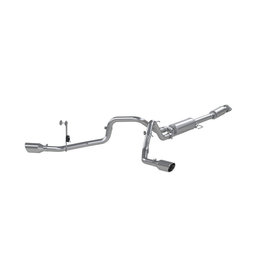 MBRP S5213409 2021+ Ford F-150 5.0L/3.5L/ 2.7L Ecoboost 3in Cat Back 2.5in Dual Split Exit T409 Exhaust