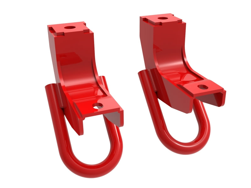 aFe 450-72T001-R Front Tow Hook Red 2022 Toyota Tundra 3.5L V6